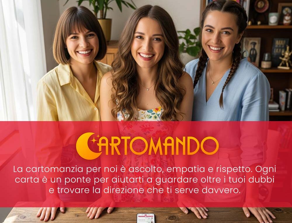 Il Gruppo Cartomando ti aspetta in Chat e Chiamata