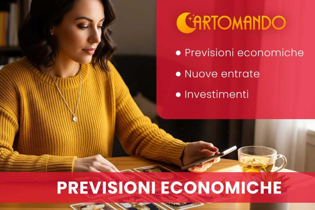 Previsioni economiche con i tarocchi: affidati ai nostri consulti di cartomanzia professionali