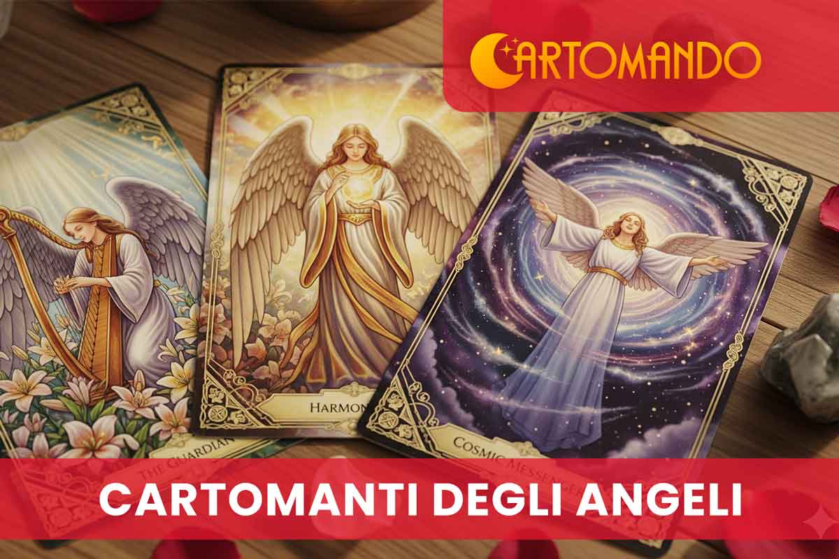 Scopri i tarocchi degli angeli e la cartomanzia degli angeli: un consulto che porta chiarezza, sostegno e guida spirituale attraverso i messaggi degli angeli custodi.